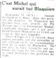 C'EST MICHEL QUI AURAIT TUÉ BLAQUIÈRE